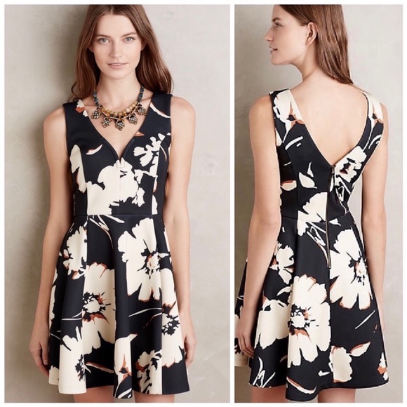 Anthropologie Dresses & Skirts - Maeve by Anthropologie Amory Floral Motif A Line Dress